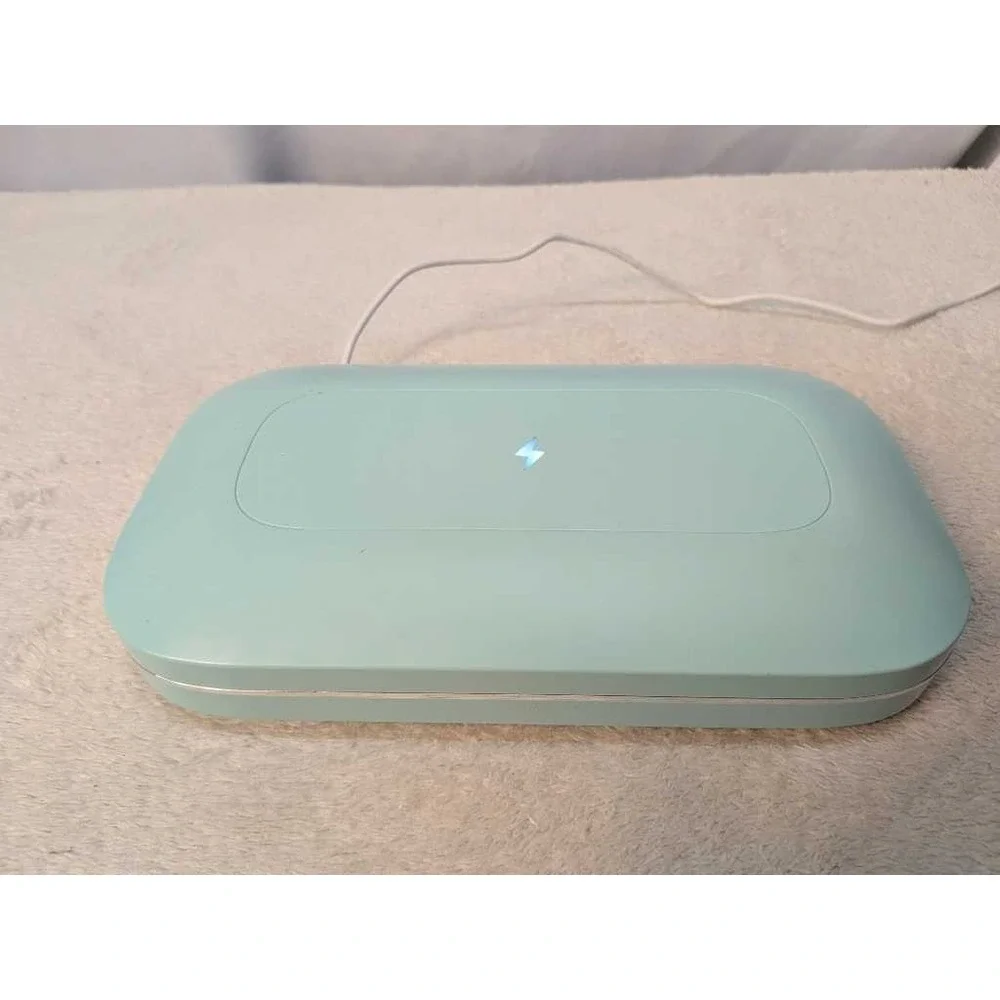 PhoneSoap Pro UV Sanitizer Cleaner & Charger Model PSProv1M 2020 Teal Green